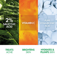 Thumbnail for VICHY Normaderm Acne Control Daily Moisturizer, Oil Free Acne Moisturizer For Face, Max Strength 2% Salicylic Acid + Hyaluronic Acid + Vitamin C, Targets Blackheads, Blemishes & Enlarged Pores