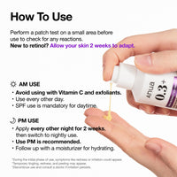 Thumbnail for Anua Retinol Serum for Anti-Aging, Textured skin | 0.11% Retinol, 5% Niacinamide, 20+Soothing Ingredients Gentle for Beginner (30ml /1.01 fl.oz.)