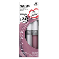 Thumbnail for COVERGIRL Outlast All-Day Moisturizing Lip Color Pink Pearl 587, .13 oz, Old Version (packaging may vary)