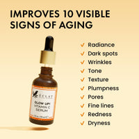 Thumbnail for Eclat Skincare Vitamin C Serum - Skin Care for Dark Spots, Vitamin C Serum for Face with Hyaluronic Acid, Ferulic Acid, & Vit E - Anti Aging and Skin Brightening Vit C Formula for Face Care 1 Fl Oz