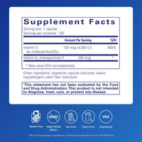 Thumbnail for Pure Encapsulations Magnesium (Glycinate) Supplement (90 Capsules) & Vitamin D3 & K2 Supplement (120 Capsules) - Supports Cardiovascular, Musculoskeletal & Neurocognitive Health - Gluten-Free, Non-GMO