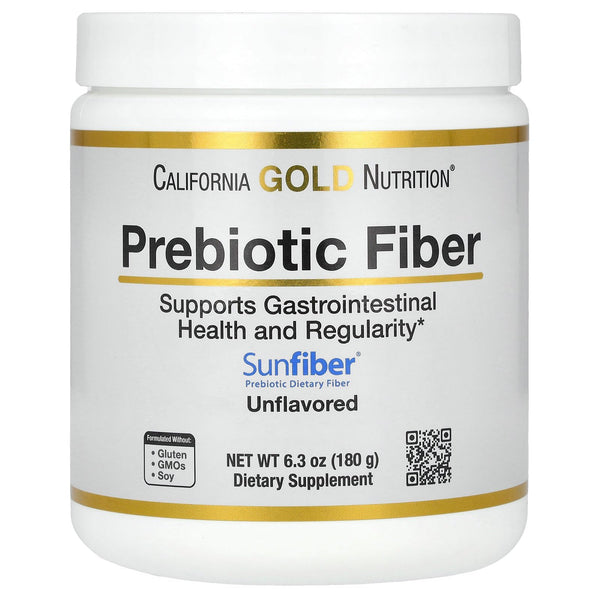 California Gold Nutrition Prebiotic Fiber, 6.3 oz (180 g)