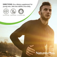 Thumbnail for NaturesPlus Source of Life Power Teen for Him, Wild Berry - 60 Chewable Tablets, Pack of 2 - High Potency Teenage Multivitamin - Gluten Free, Sugar Free - 60 Total Servings
