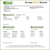 Thumbnail for CoQ10 by California Gold Nutrition - USP-Verified, Fermented Coenzyme Q10 with BioPerine - Mitochondrial Support - Vegan Friendly - Gluten Free, Non-GMO - 100 mg - 150 Veggie Capsules