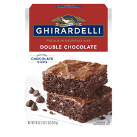 Thumbnail for GHIRARDELLI Double Chocolate Premium Brownie Mix, 18 oz Box