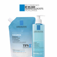 Thumbnail for La Roche-Posay Toleriane Purifying Foaming Facial Cleanser, Niacinamide + Ceramides + Prebiotic Thermal Water, Oil Free Face Wash For Oily Skin, Pore Cleanser Safe For Sensitive Skin, Soap Free