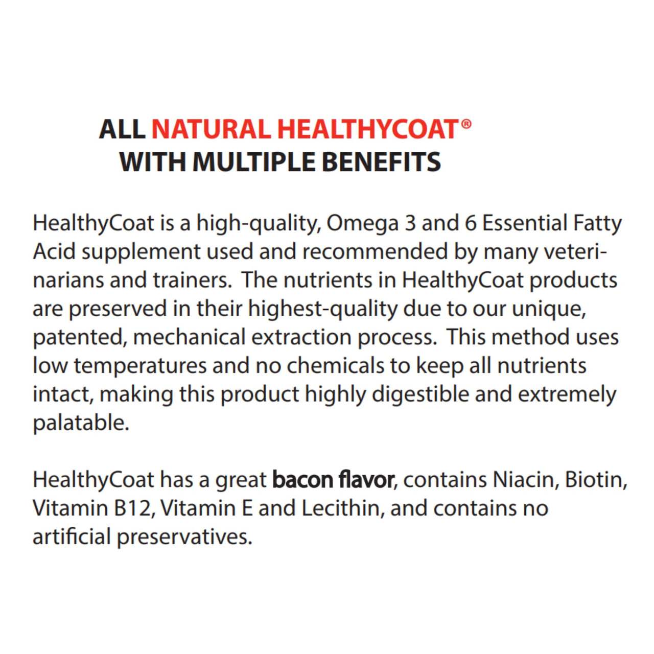 HealthyCoat Dog Food Supplement: Quart. Excessive Shedding, Itching, Hot Spots, Allergies, Immune System