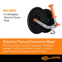 Thumbnail for Gallagher Economy Electric Fence Reel | Holds 1640' Poly Wire and 656' of 0.5