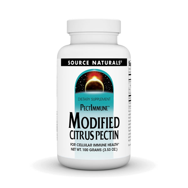 Source Naturals Modified Citrus Pectin Powder, for Cellular Immune Health,100 Grams
