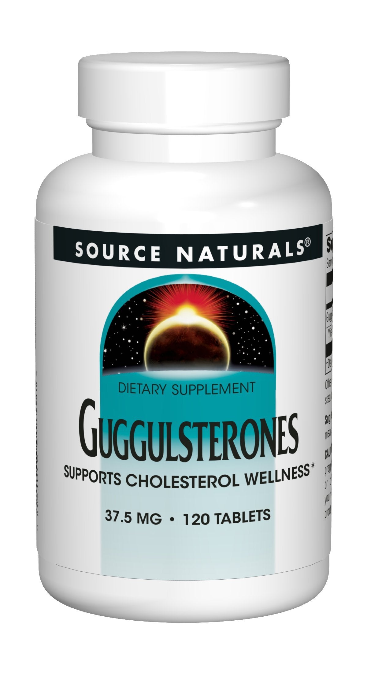 Source Naturals Guggulsterones, Supports The Heart and Arteries* 37.5 mg - 120 Tablets