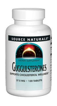 Thumbnail for Source Naturals Guggulsterones, Supports The Heart and Arteries* 37.5 mg - 120 Tablets