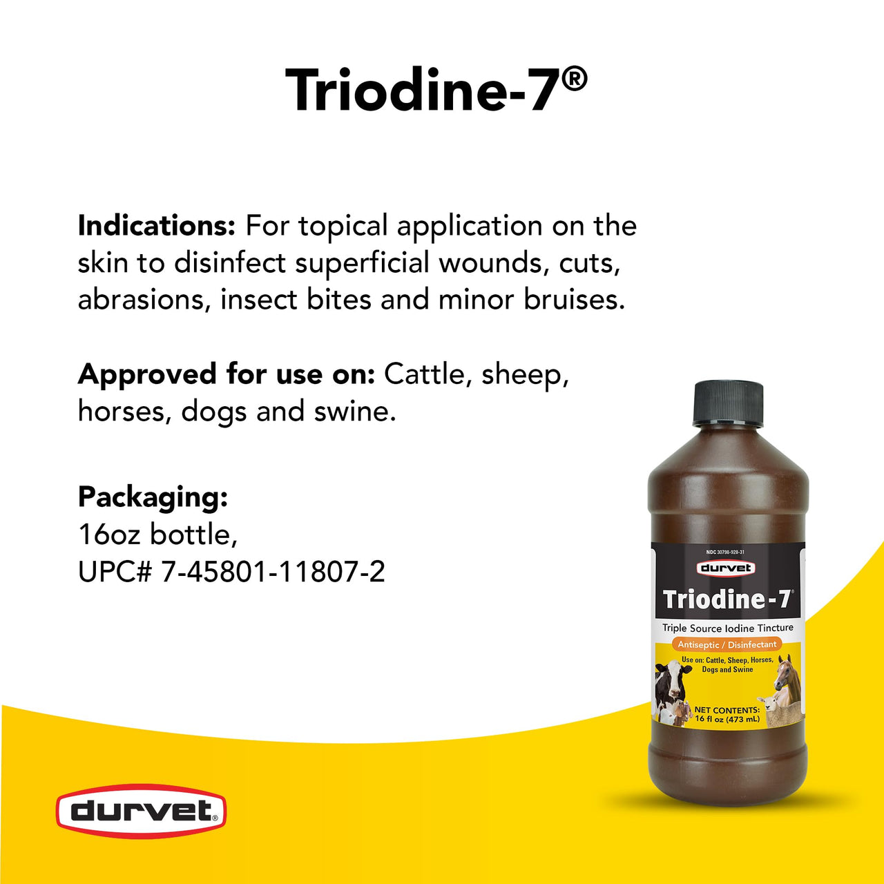 Durvet Triodine-7-16 Ounce