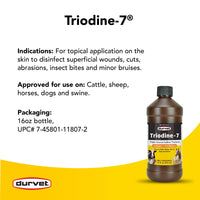 Thumbnail for Durvet Triodine-7-16 Ounce