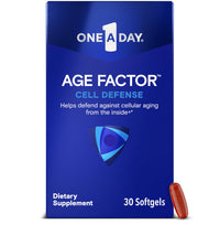 Thumbnail for One A Day Age Factor Cell Defense-Cell Health Supplement to Support Healthy Aging Journey, Cell Health Support for Adults, with Olive Polyphenols, Resveratrol, Vitamin B3 (Niacinamide), 30 Softgels