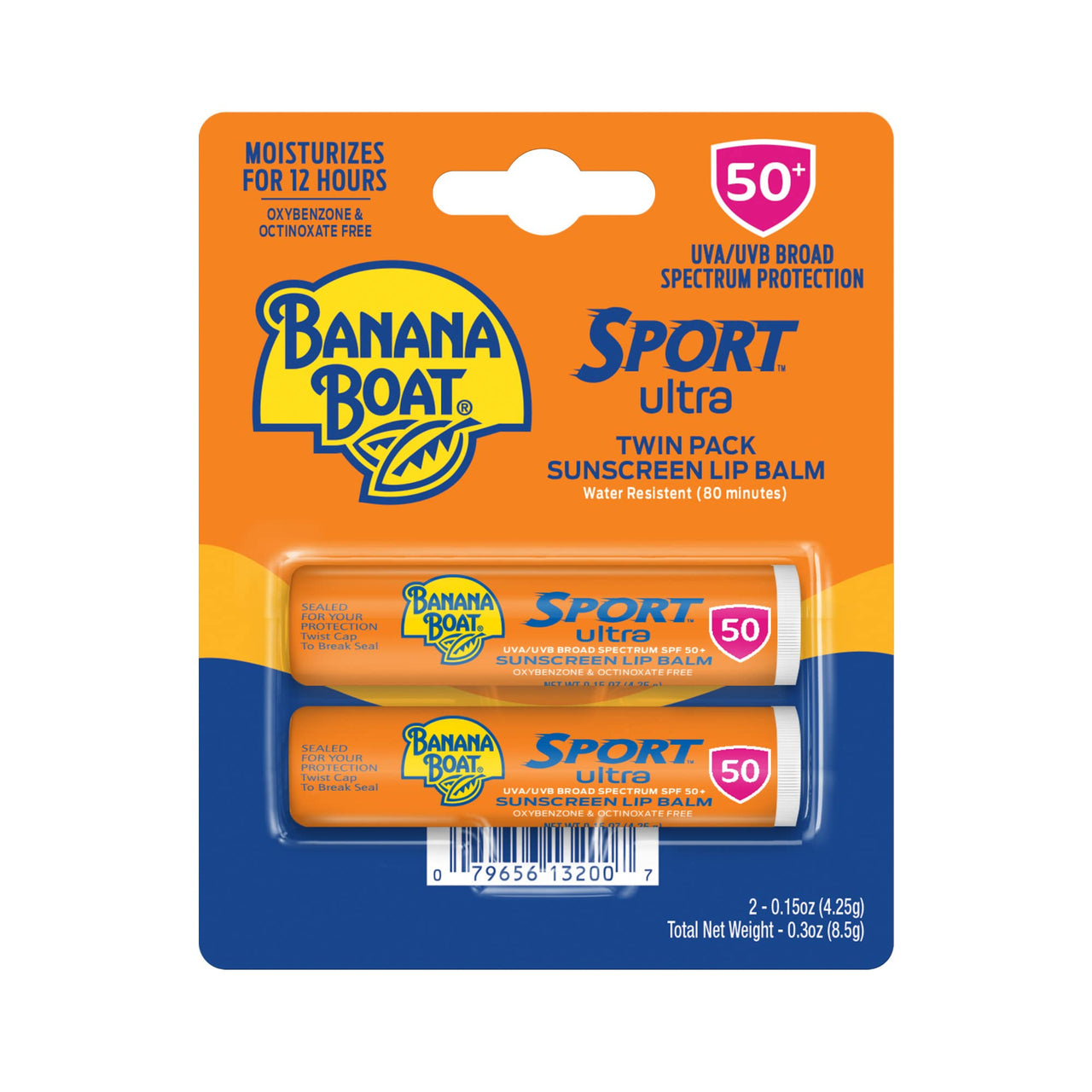 Hawaiian Tropic & Banana Boat Sunscreen SPF 50 Twin Pack Bundle