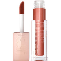 Thumbnail for Maybelline Lifter Gloss, Hydrating Lip Gloss with Hyaluronic Acid, High Shine for Plumper Looking Lips, Topaz, Terracotta Neutral, 0.18 Ounce