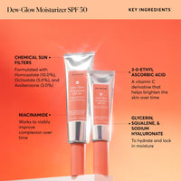 Thumbnail for Naturium Dew-Glow Moisturizer SPF 50 PA++++ Jumbo, Daily Moisturizing Sunscreen & Face Primer, Skin Protector with Dewy Finish, 3.4 oz