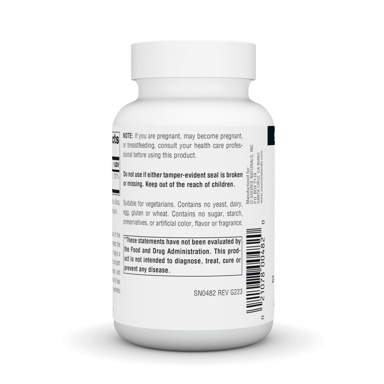 Source Naturals Vitamin E, 400 iu Fat-Soluble Antioxidant - 100 Tablets