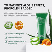 Thumbnail for BENTON Aloe Propolis Soothing Gel, 3.38 fl oz – Lightweight After-Sun Moisturizer for Face, Travel-Friendly Size, Organic Aloe Vera