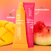 Thumbnail for e.l.f. Squeeze Me More Lip Balm Duo, Moisturizing Balm For A Sheer Tint Of Color, Made With Hyaluronic Acid, Vegan & Cruelty-Free, Mango & Watermelon