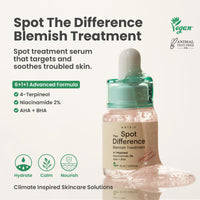 Thumbnail for AXIS-Y Spot The Difference Blemish Spot Treatment - 4-Terpineol 2% Niacinamide AHA BHA Soothes Breakouts & Skin Barrier Repair - Vegan Korean Skin Care Face Serum - 0.50 fl. oz.