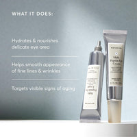 Thumbnail for Naturium Multi-Peptide Eye Cream, Smoothing & Anti-Aging Skincare, with Squalene & Hyaluronic Acid, 0.5 oz