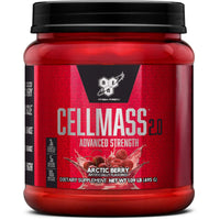 Thumbnail for BSN CELLMASS 2.0 Post Workout Recovery with BCAA, Creatine, & Glutamine - Keto Friendly - Arctic Berry, (25 Servings) (1048058)