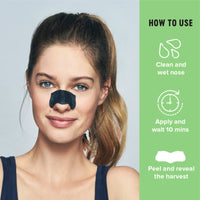 Thumbnail for Bioré Men's Blackhead Remover Pore Strips, Charcoal Deep Cleansing Nose Strips for Blackhead Removal on Oily Skin, 6 Count (Pack of 4)