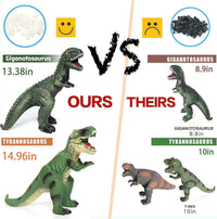 Thumbnail for Gzsbaby 6 Piece Jumbo Dinosaur Toys for Kids 3-5 and Toddlers, Large Soft Dinosaur Toys for Lovers - Perfect Party Favors, Birthday Gifts