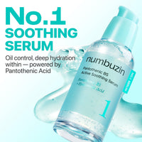 Thumbnail for numbuzin No.1 Serum | Pantothenic B5 Active Soothing Serum | Soothing, Hydrating | Pantothenic Acid, Niacinamide | Excess Oil Control, Reduces Breakouts, Acne | Oily, Acne-Prone Skin | 1.69 fl. oz.