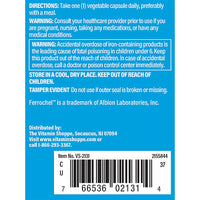 Thumbnail for The Vitamin Shoppe Iron 25MG - Red Blood Cell Production, Energy & Oxygen Transport Support, Essential Mineral