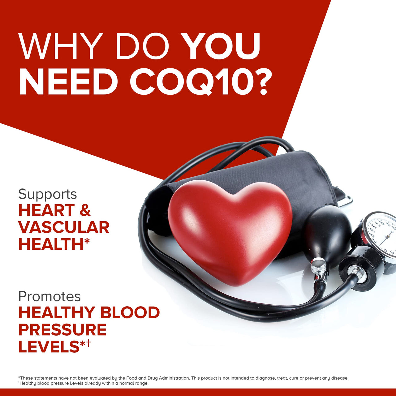 Qunol Ultra CoQ10 100mg 3X Better Absorption Patented Water and Fat Soluble Natural Supplement Form Coenzyme Q10 Antioxidant for Heart Health Packs Softgels, 120 Count