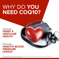 Thumbnail for Qunol Ultra CoQ10 100mg Softgels- 3X Better Absorption Coenzyme Q10 Supplements - Antioxidant Supplement for Vascular and Heart Health & Energy Production - 5 Month Supply - 150 Count