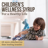 Thumbnail for Honey Gardens Elderberry Syrup for Kids with Honey, Kids Elderberry Syrup, 6.4 mg of Elderberry Honey Syrup with Organic Raw Honey, Organic Echinacea Purpurea and Elderflower, 24 Servings, 4 FL. OZ.