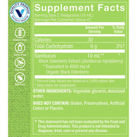 Thumbnail for The Vitamin Shoppe Sambucus Black Elderberry Extract Liquid - Immune & Seasonal Support | Concentrated Formula | 16 oz | Great Taste
