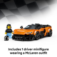 Thumbnail for LEGO Speed Champions McLaren W1 Race Car Toy for Boys & Girls, Ages 9+ - Building Set for Pretend Play & Display w/1 Driver Minifigure - Gift Idea for Kids & Supercar Fans - 77257