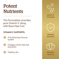 Thumbnail for Solgar Vitamin C 1000 mg with Rose HIPS, 250 Tablets - Antioxidant & Immune Support - Overall Health - Supports Healthy Skin & Joints - Non-GMO, Vegan and Kosher - 250 Servings