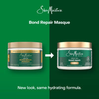 Thumbnail for SheaMoisture Bond Repair Masque Amla Oil Deeply Moisturizes and Visibly Repairs Damage with Hydroplex Technology and Amla Oil for Stronger Hair with Restorative HydroPlex Infusion 11 oz