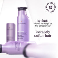 Thumbnail for Pureology Hydrate Sheer Nourishing Shampoo & Conditioner Set - Lightwieight, Moisturizing Hair Set for Fine, Dry, Color Treated Hair, Sulfate-Free & Vegan, 9 Fl Oz