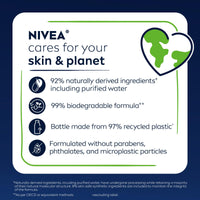 Thumbnail for NIVEA Men Active Clean Body Wash with Natural Charcoal for Normal to Oily Skin, 3-in-1 Charcoal Body Wash, Face and Hair, Draws Out Dirt and Impurities, 16.9 Fl Oz Bottle, Pack of 3