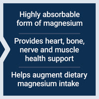 Thumbnail for Life Extension Magnesium Glycinate, Heart Health, Bone Health, Nerve and Muscle Support, Highly absorbable, Gluten-Free, Non-GMO, Vegetarian, 90 Capsules
