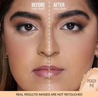 Thumbnail for Huda Beauty MINI Easy Bake Loose Baking & Setting Face Powder Shade PEACH PIE (Mini Size 0.21 oz / 6 g)