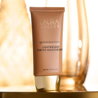 Thumbnail for LAURA GELLER NEW YORK Quench-n-Tint Hydrating Foundation - Medium/Deep - Sheer to Light Buildable Coverage - Natural Glow Finish - Lightweight Formula with Hyaluronic Acid