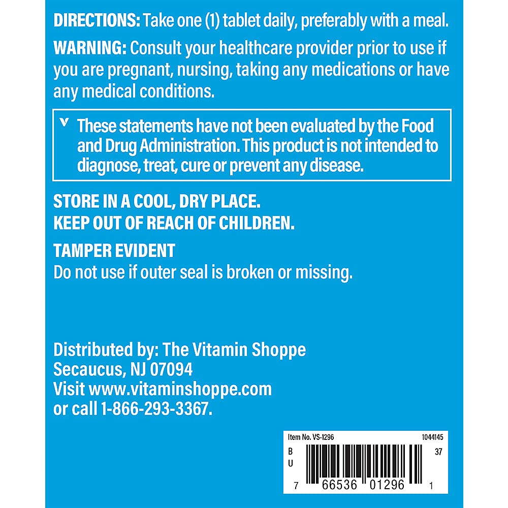 The Vitamin Shoppe C-1000 with Rose HIPS 600 Tablets (600 Tablets)