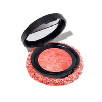 Thumbnail for LAURA GELLER NEW YORK Baked Blush-n-Brighten Marbleized Blush for Cheeks - Cherry Custard - Natural Finish - Buildable Color