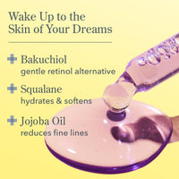 Thumbnail for Beekman 1802 Dream Booster Bakuchiol Retinol Alternative Facial Serum - Squalane & Bakuchiol Oil Serum For Sensitive Skin - Night Moisturizer For Fine Lines & Pore Minimizer - Fragrance Free, Vegan