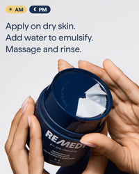 Thumbnail for Remedy for Pre-Cleansing | Derm Dissolve Cleansing Balm | Melts Makeup and Sunscreen | Ceramides Safflower Lipids Centella | Fragrance Free| By Dermatologist Dr. Shah | 1.5 Fl Oz