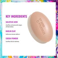 Thumbnail for Good Molecules Clarify and Cleanse Bar - Soap-Free Bar with Salicylic Acid BHA, Tea Tree, Kaolin Clay to Hydrate - Skincare for Face and Body