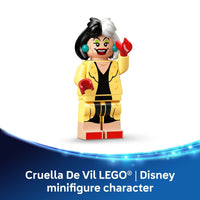 Thumbnail for LEGO Disney Cruella De Vil’s Car Building Toy - 101 Dalmations Pretend Play Vehicle Building Set for Girls & Boys, Ages 9+ - Gift Idea for Birthdays - 43277