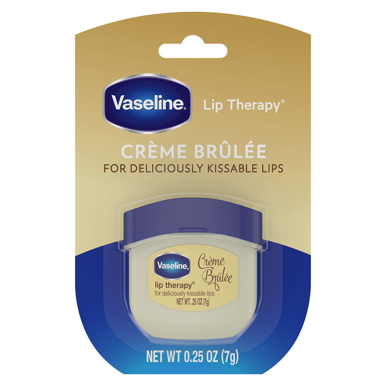 Vaseline Lip Therapy, Creme Brulee 0.25 oz (6 Pack)